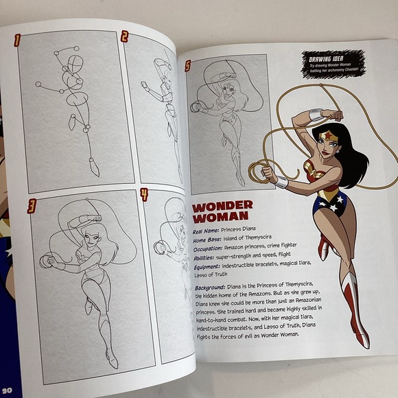 🛍️$5 Add-on🛍️ How to Draw Batman, Superman - Picture 4 of 5